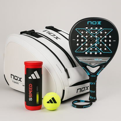Offre NOX (quantum 12k Cobalt + Sac ML10 blanc / Gris)